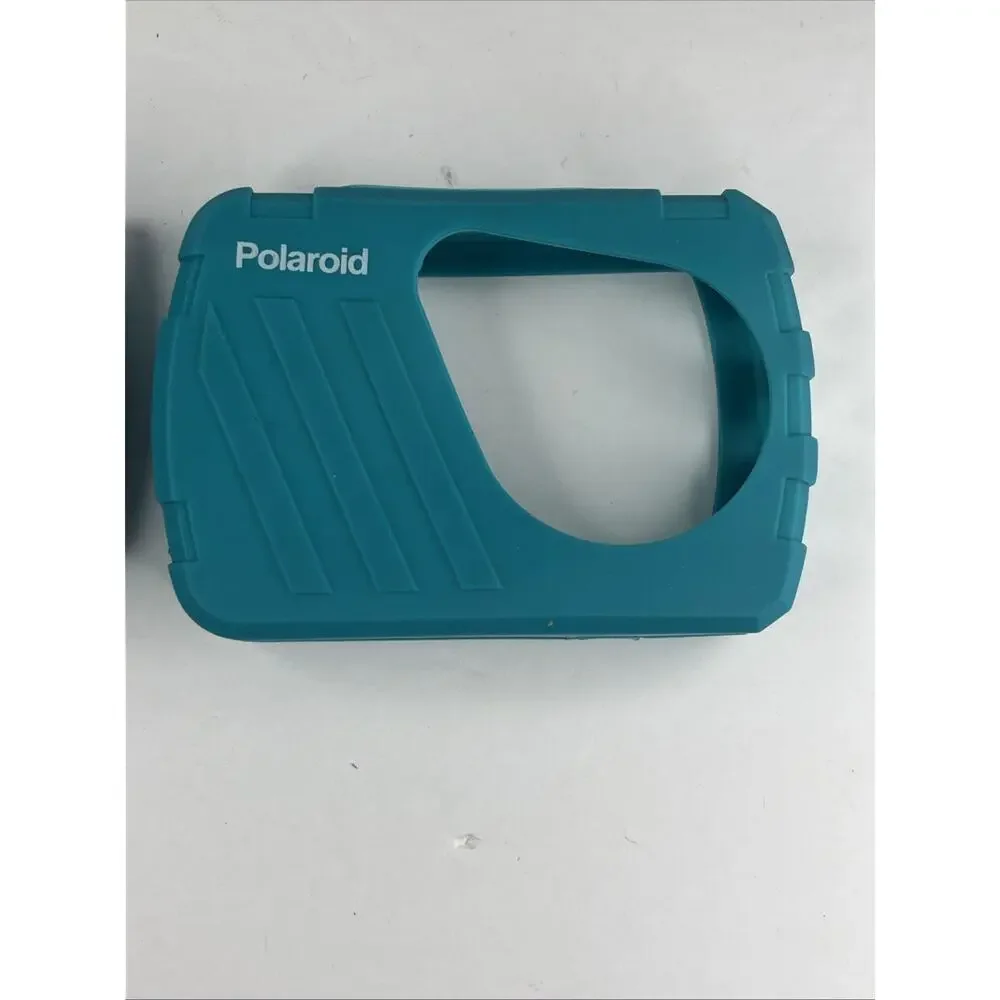 Polaroid iSO48N Waterproof Digital Camera TEAL With Case 16MP - TESTED WORKING